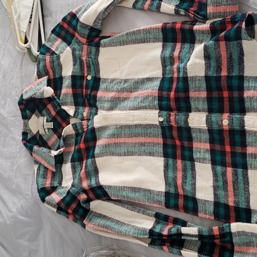 Jcrew flannel button down shirt
